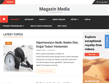 Tablet Screenshot of magazinmedia.com